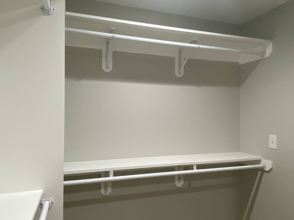 Parker Croft walk-in closet.